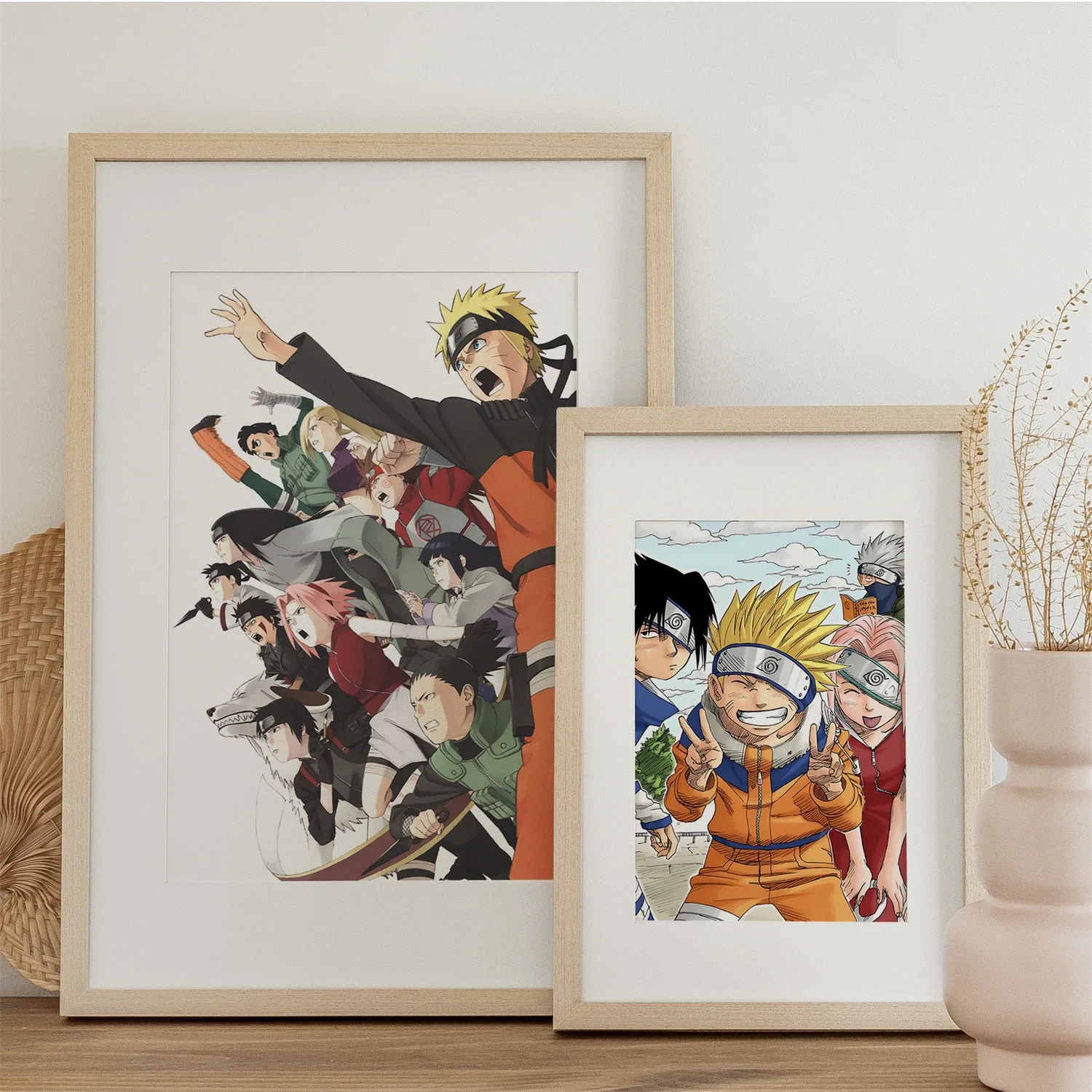 Poster su tela Naruto Cuadros decorativi Miglior regalo Regali di Natale Stampe e stampa Fumetti Immagini Decorazione Dipinti Classici