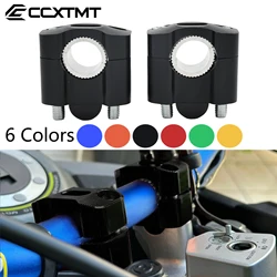 CNC Handlebar Clamp Bar Risers Mount Clamp Adaptor 22 28mm Universal For Motorcycle ATV Honda Kawasaki KTM Suzuki Yamaha Parts