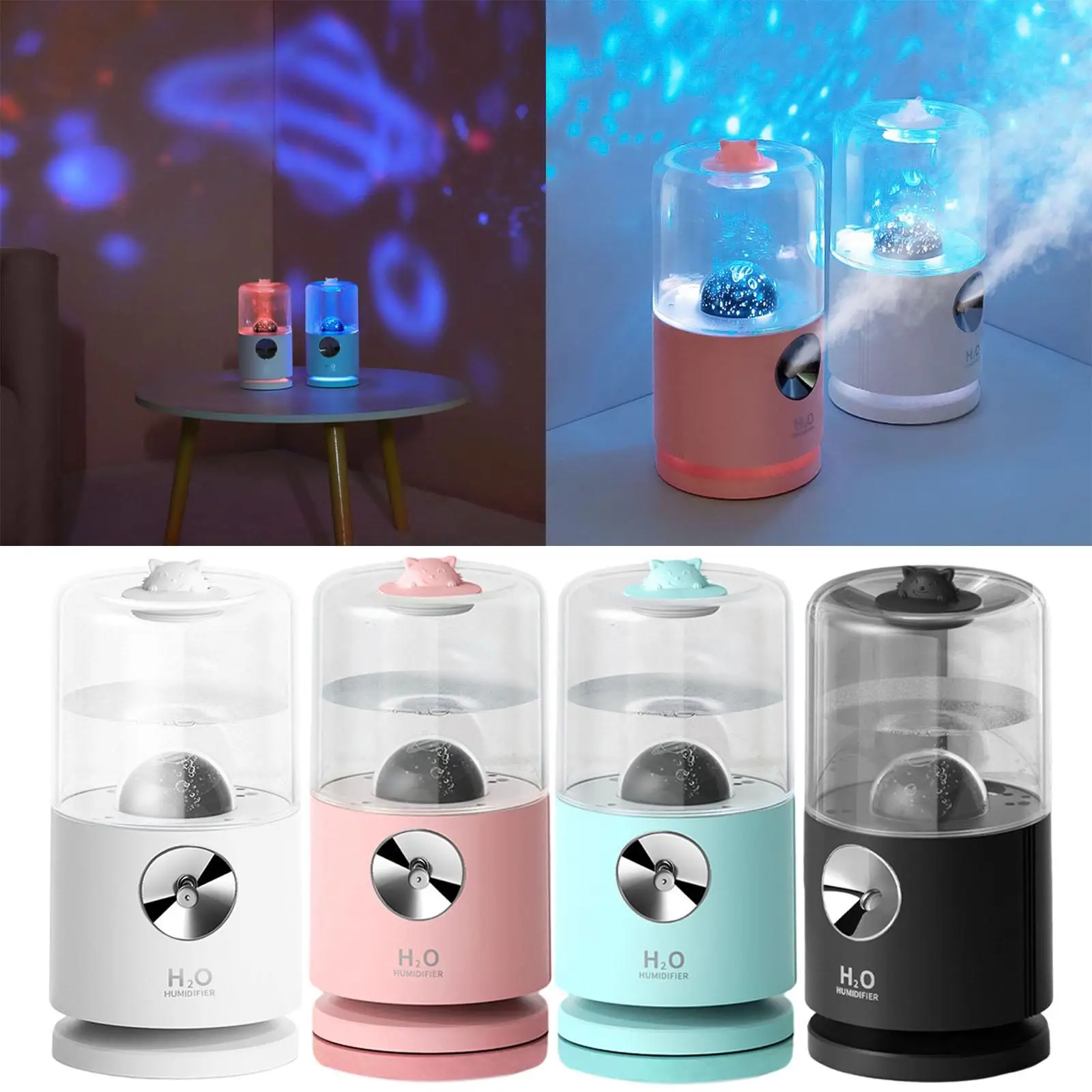 

Mist Humidifier Easy Clean Auto Shut-Off Air Humidificador