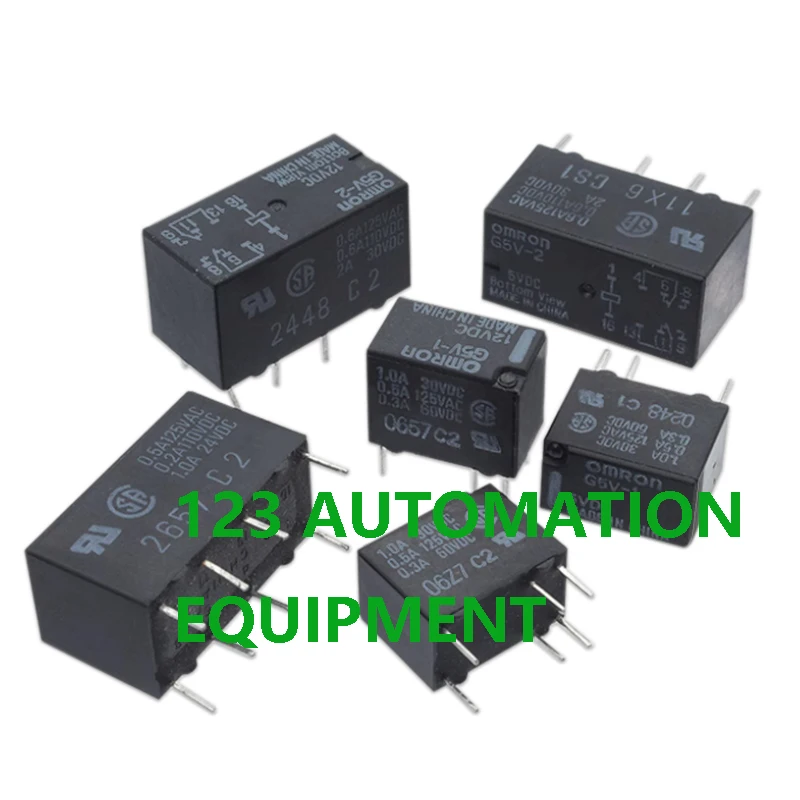 10PCS Authentic New Omron G5Q-1A G5Q-1A4 G5Q-14 G5V-1 G5V-2 G5V-2-H1 DC Power Relay Signal Relay 5VDC 12VDC 24VDC
