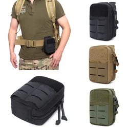 Small Molle Pouch Scissor Holder Outdoor Hiking Hunting Waist Pack Bag Camping Climbing Accessories Utility EDC Tool Pouches