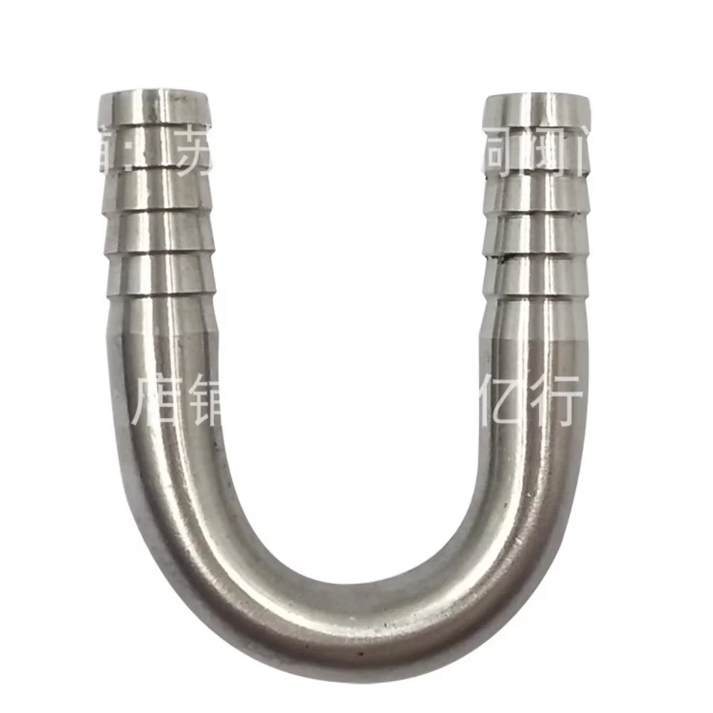 6 8 10 12 16 20 25 mm Schlauchtülle 304 Edelstahl U-förmige Biegung Schlauchschwanz-Rohrverschraubung Anschluss Wasser Gas Öl – Detail 9