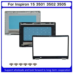 New For Kailxuling Inspiron 15 3501 3502 3505 LCD Back Cover Rear Lid 08WMNY 8WMNY 09F6PT 09F6PT / Front Bezel / Hinges 0MH2YM