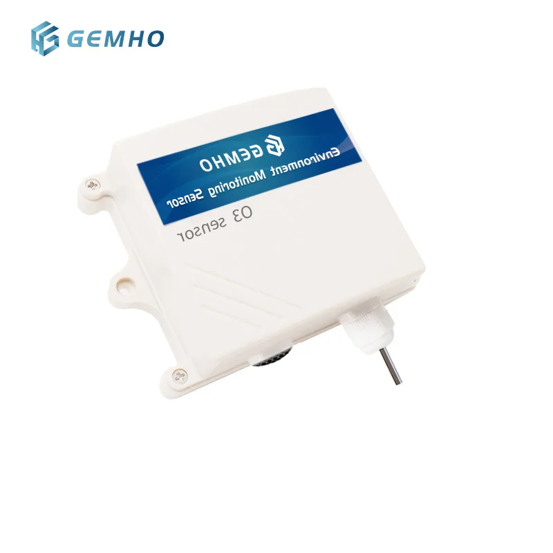 Wall Mounted Ozone Transmitter Ozone Gas Detector Sensor Industrial O3 Gas Gas Leakage Monitor