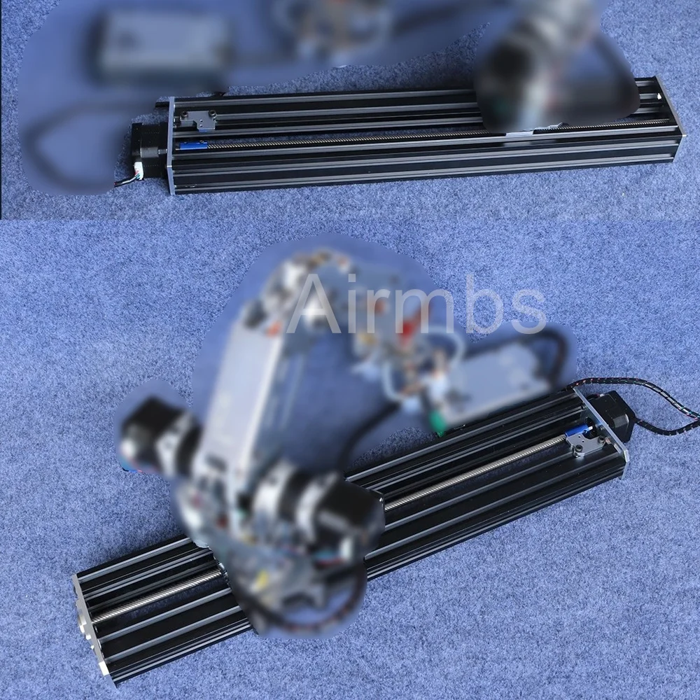 540mm Long  Multi Axis Robotic Arm  Moving Slide Table Sliding Track(Not Include Robot Arm)