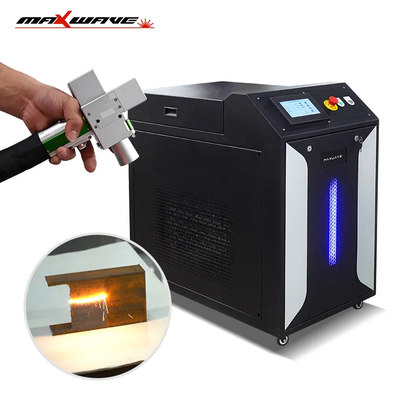 Maxwave 1KW-3KW High-Efficiency Laser Cleaning Machine for Industrial Paint & Rust Removal