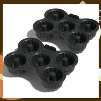 Hot Air Fryer Donut Silicone Baking Pan Donut Mold For Ninja AF400EU AF451EU SL400EU AF500DE And Many Other Air Fryers