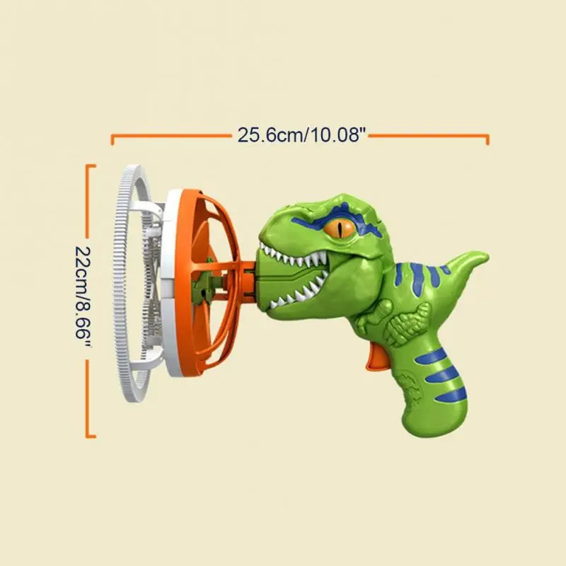 Electric Dinosaur Bubble Gun Automatic Blowing Large Soap Handheld Bubble Machine Kids Toys Birthday Party Outdoor Wedding Prop