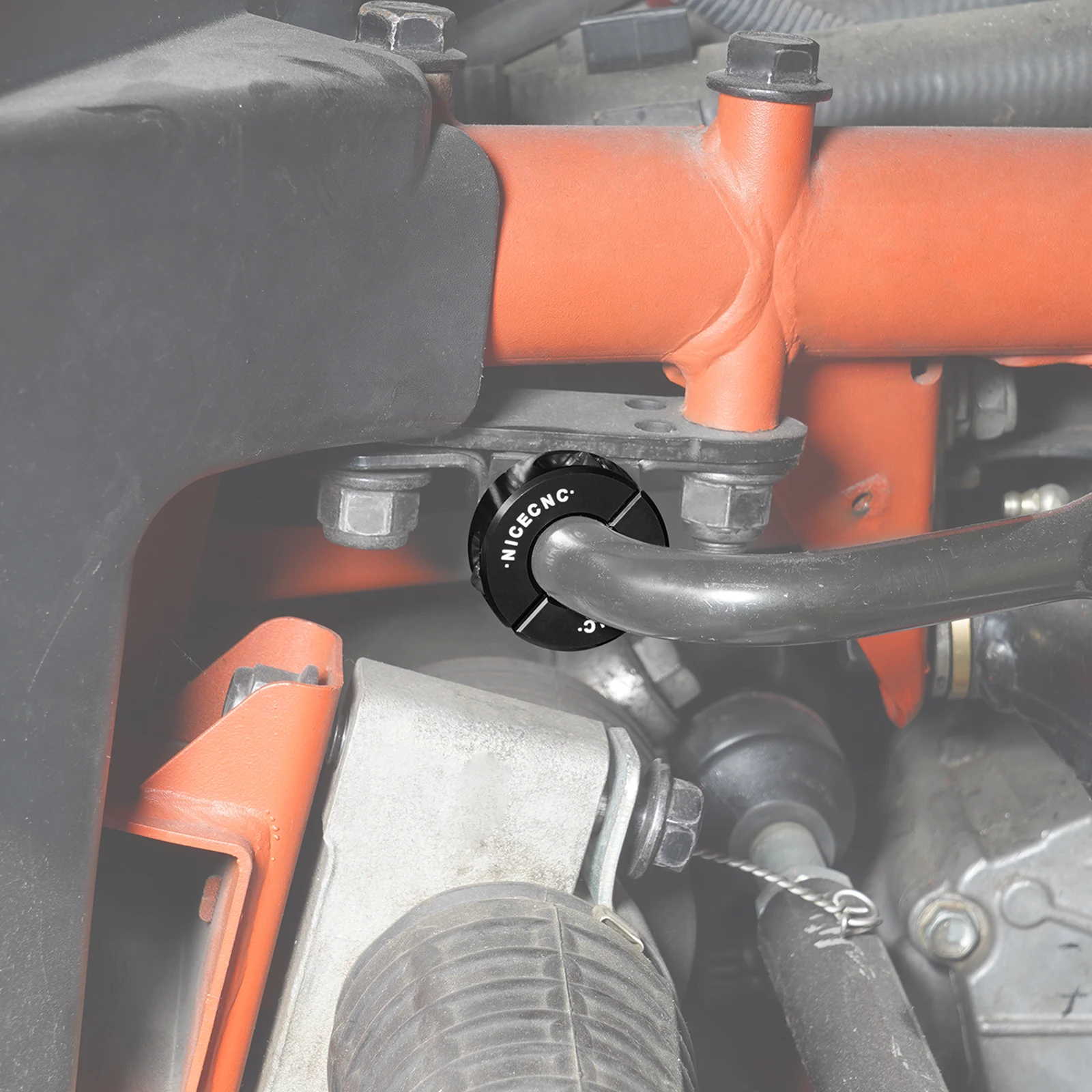 NICECNC Klemmring-Kit für die vordere Stabilisatorstange für Can-Am X3 UTV, passend für Can-Am Maverick X3 R 4x4 900 2020-2021 Zubehör – Detail 16