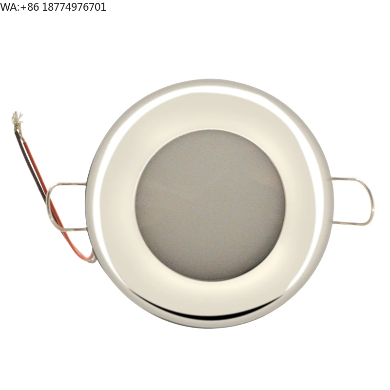 

12В светодиодный потолочный светильник для морского транспорта, нержавеющая сталь, водонепроницаемый, для яхт