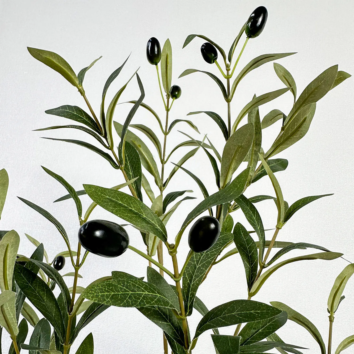 65-200CM Artificial Olive Plant tree High Branches Faux plant Plastic Leaf  Ornamental indoor Artificial Plant for Home Decor