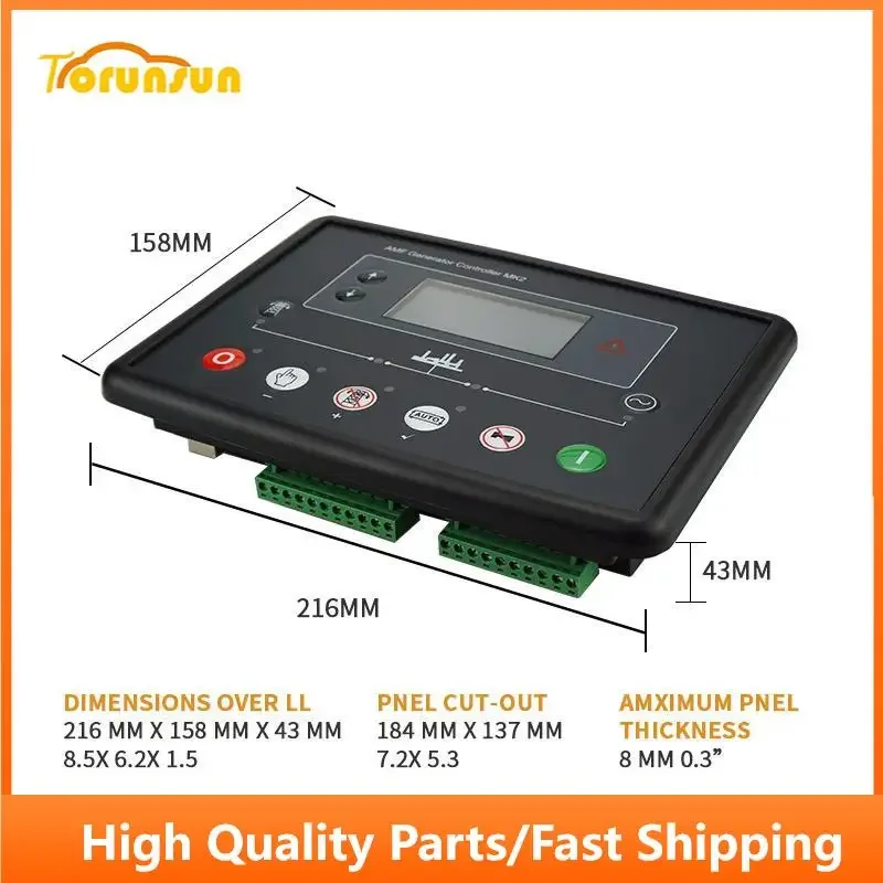 Auto Controller AMF DSE6020 Replace DSE 6020 MK2 DSE6020MK2 for Genset Generator Control