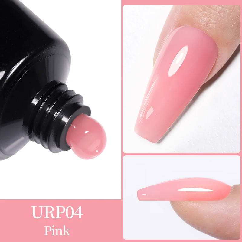 UR SUGAR 1/2PCS 15ml Nagelverlängerungsgel Soak Off UV LED Acryl Kristallweiß Klar Nude Gel Nagellack UV Baugel