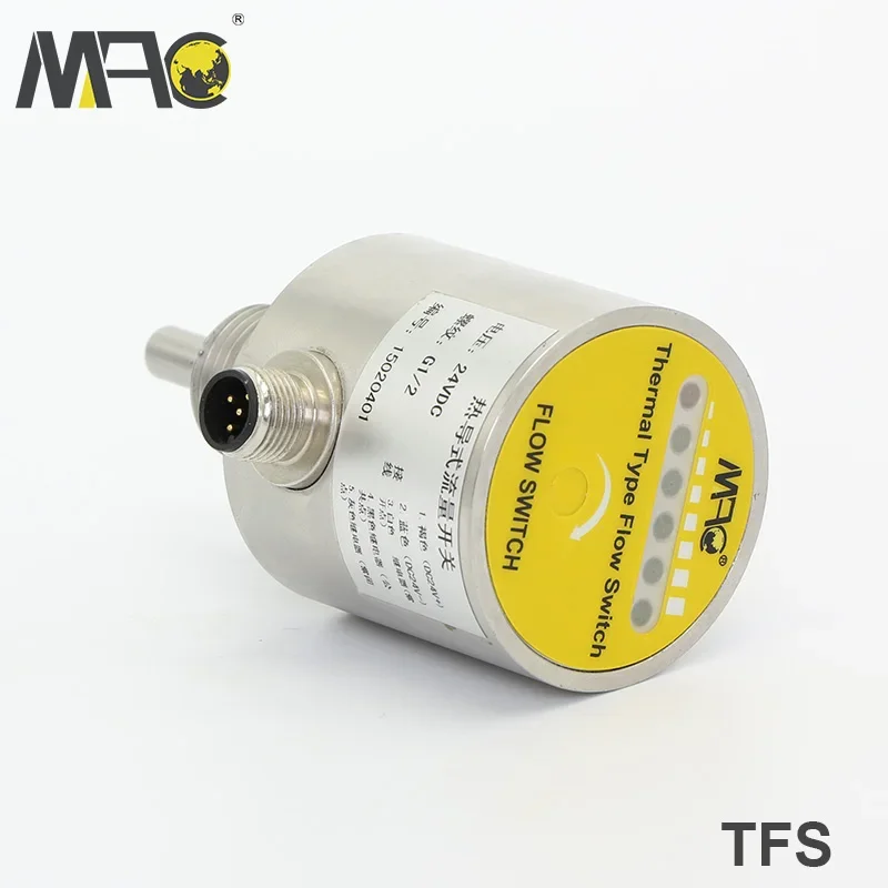 2025 hot sale Macsensor High reliability water flow sensor Thermal Dispersion Flow Switch Price
