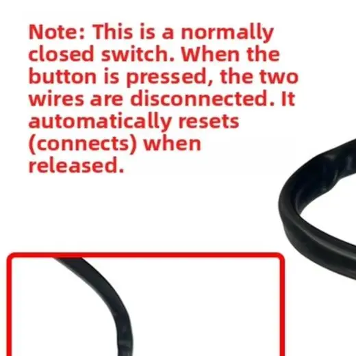 Normally Closed Motorcycle Side Stand Switch Waterproof Design for Scooter Electric Motorcycle Kickstand Safety