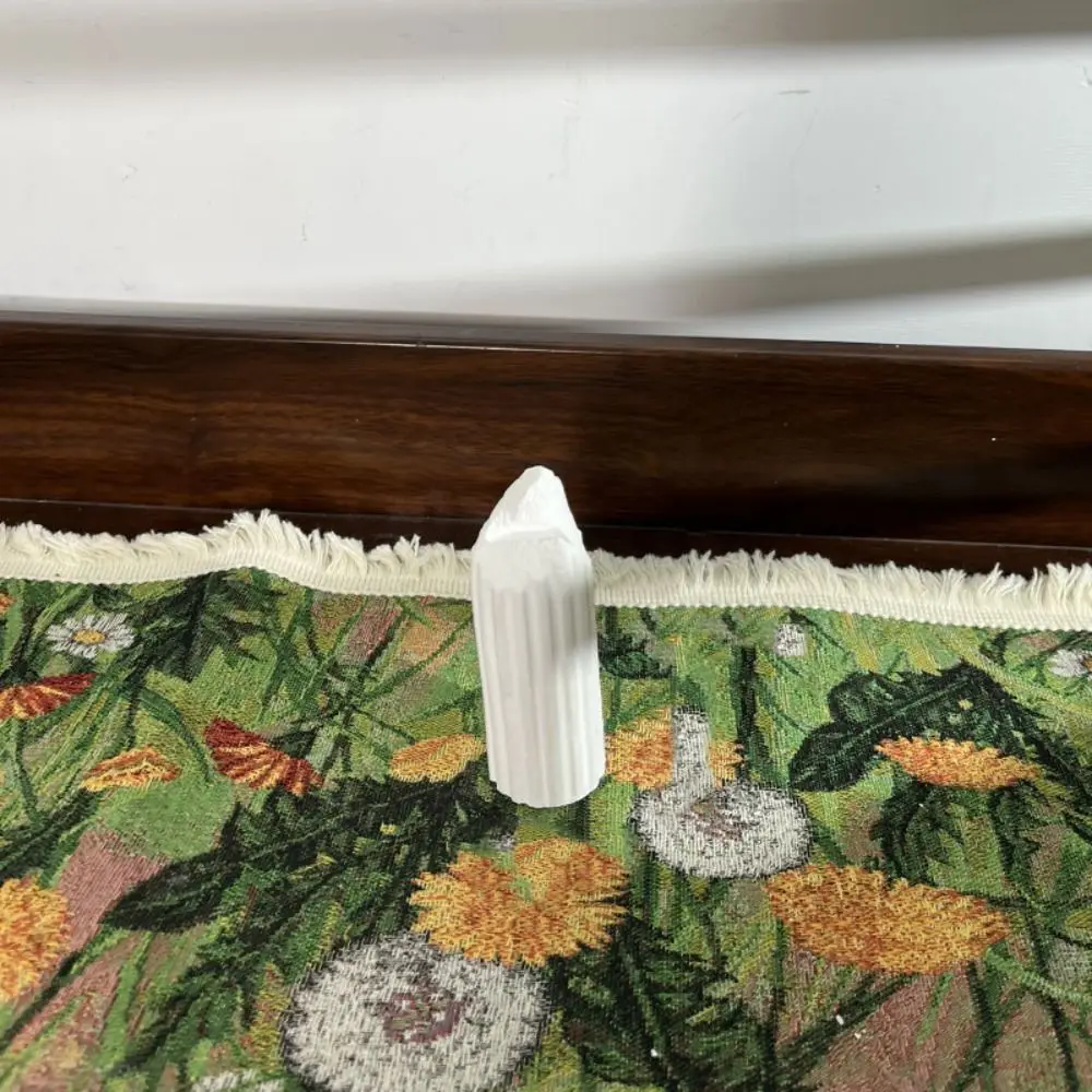 

Luxury Roman Column Ring Stand White Gypsum European Style Vintage Plaster Ring Holder Exquisite Home Ornaments