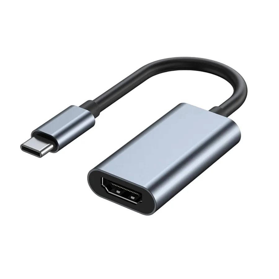 Cabo USB-C para HDMI compatível com HDTV, Conversor USB-C para HDTV HD 4K, Adaptador de Cabo USB 3.1 para HDTV para MacBook, Chromebook, Samsung, Xiaomi