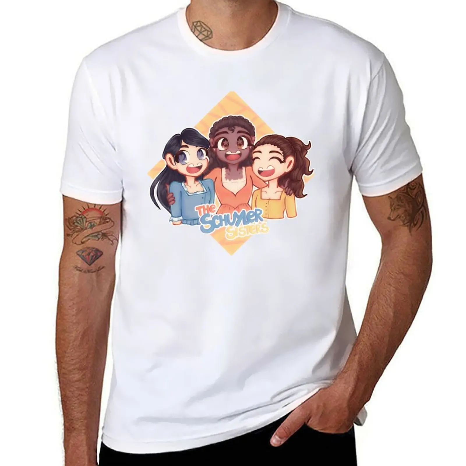 

The Schuyler Sisters T-Shirt anime t shirts for man mens graphic t shirts T-Shirt