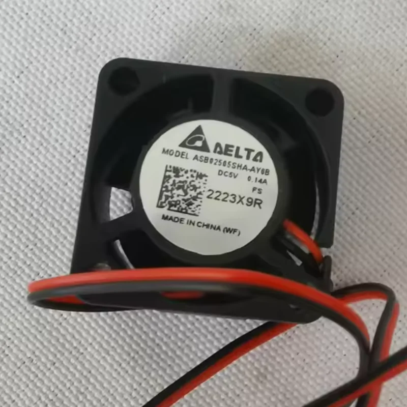 Delta ASB02505SHA-AY6B DC5V 0.14A 25x25x10mm Server Cooling Fan