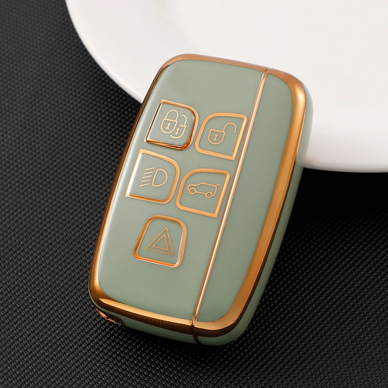 TPU Car Remote Key Case Cover Holder For Land Rover Range Rover Sport Evoque Freelander Jaguar XF XJ XE XJL XF Shell Fob
