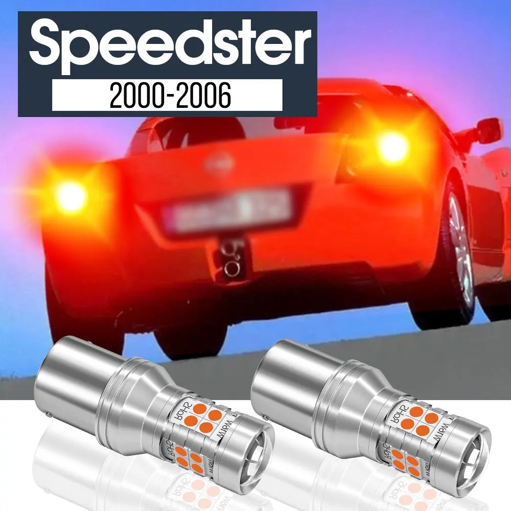 2pcs LED Brake Light Lamp Canbus Accessories For Opel Speedster 2000 2001 2002 2003 2004 2005 2006