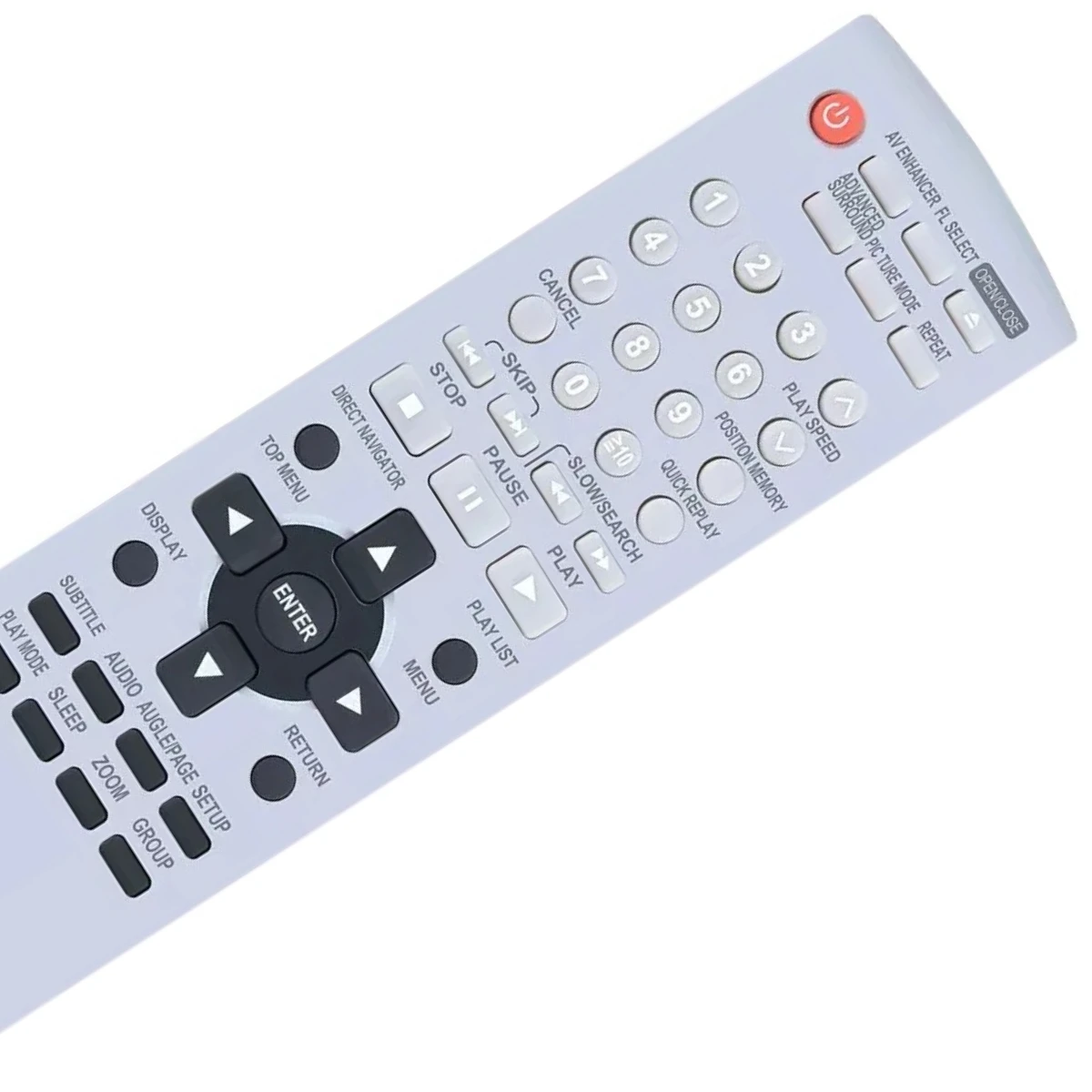Nuevo Control remoto para Panasonic DVD-S47 DVD-S47K DVD-S47S DVD-S43 DVD-S53 EUR7631300 EUR7631240 EUR7631010 reproductor de DVD