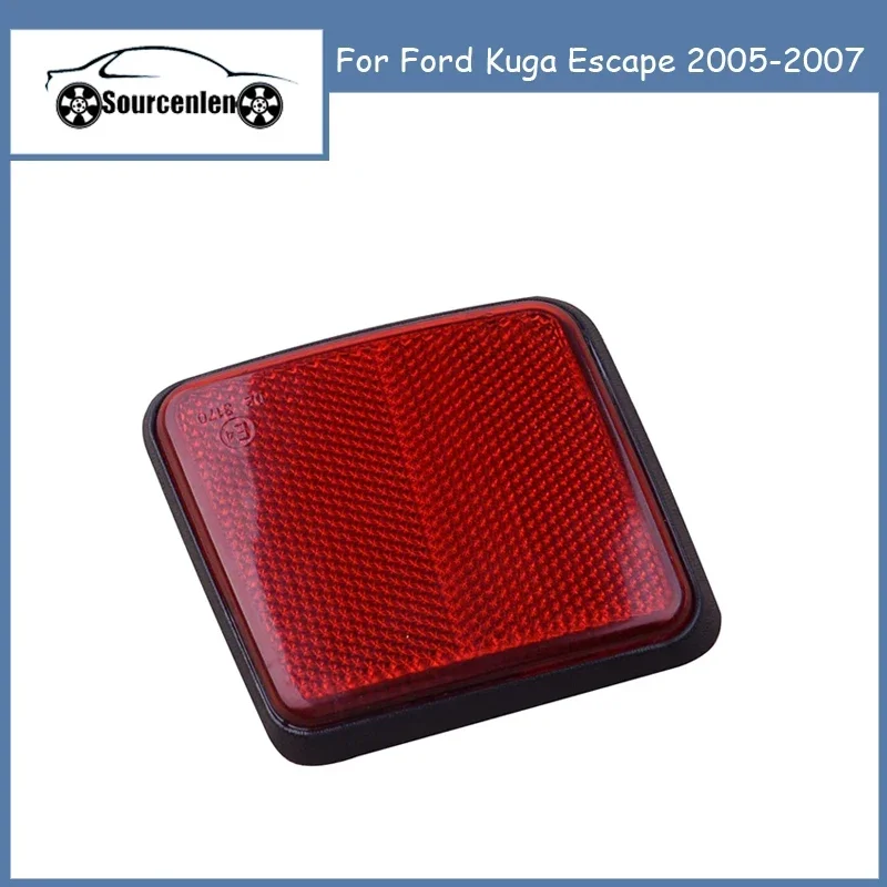 Rear Bumper Tail Brake Fog Lamp Reflector For Ford Kuga Escape 2005-2007 5L84-17E847-AB 5L84-17E849-AB