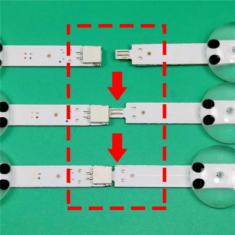 شرائط الإضاءة الخلفية LED لأشرطة Grundig 65GCU7900B 65GDU7900B Arcelik_65_Clarity_4x6+4x6_1313FCA_L R_6S1P REV.V4 WCM60601-AC #5