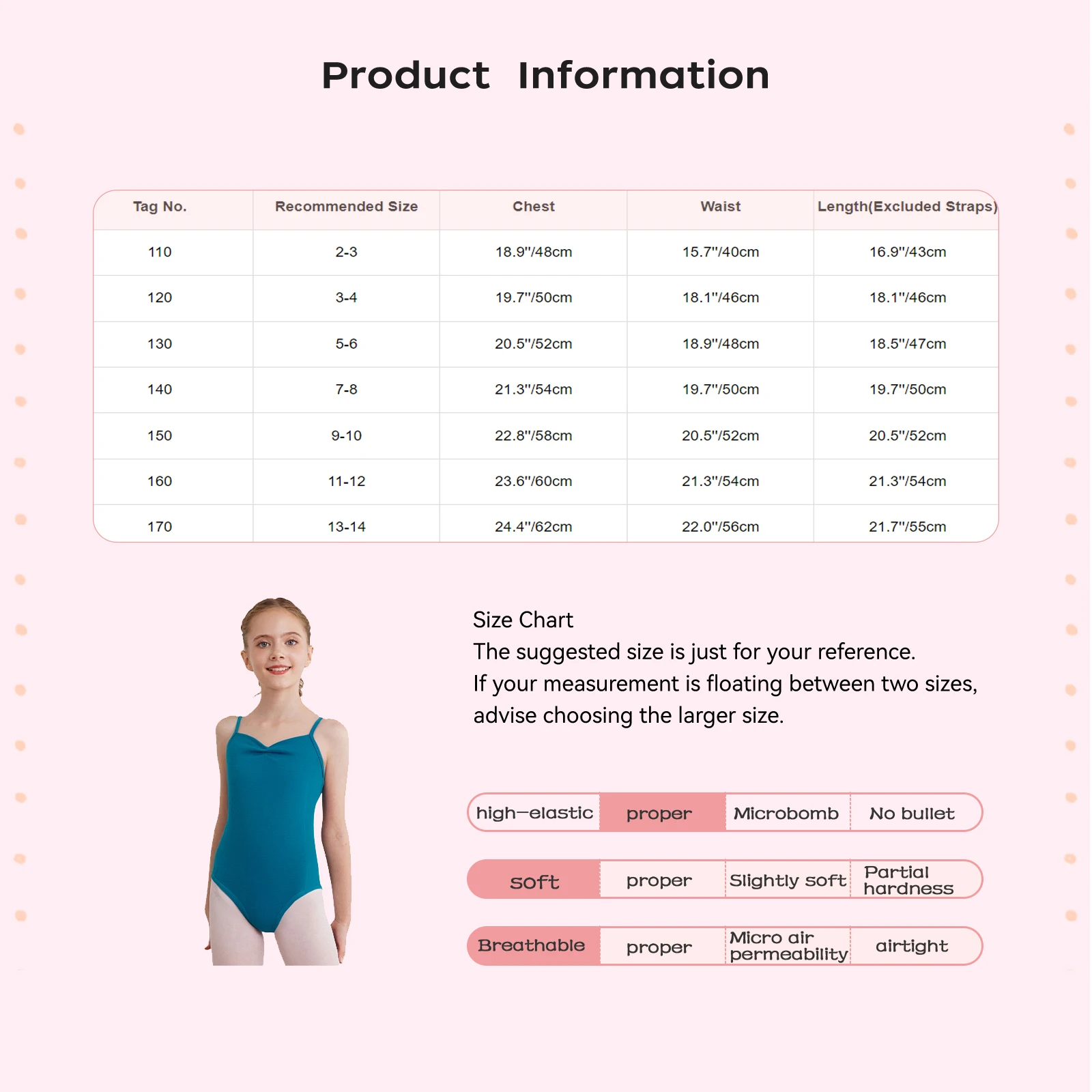 Justaucorps de ballet pour filles, sans manches, bretelles spaghetti réglables, froncé, dos nu, pour la gymnastique, la danse, la pratique du spectacle