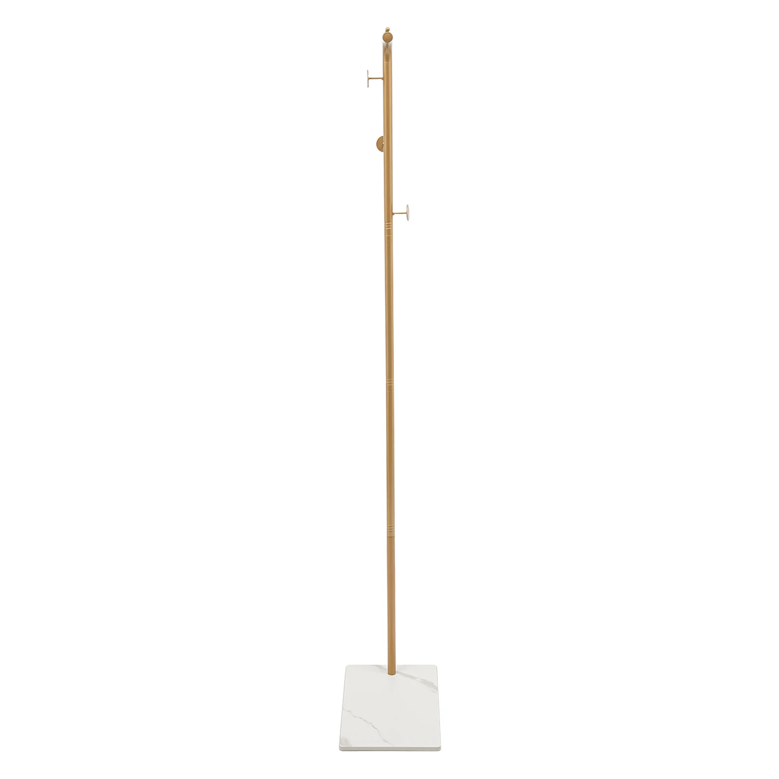 L-shape Freestanding Coat Rack Wear-Resistant Large Capacity Clothes Hanger with Sturdy Base for Hallways/Living Rooms image 4