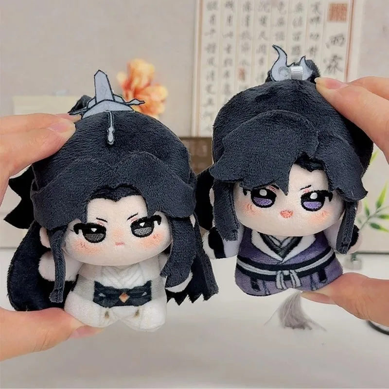 الهاسكي وقطته البيضاء Shizun Mo Ran Chu Wanning زملاء القطن دمية أفخم دمية الشكل قلادة هدية عيد ميلاد