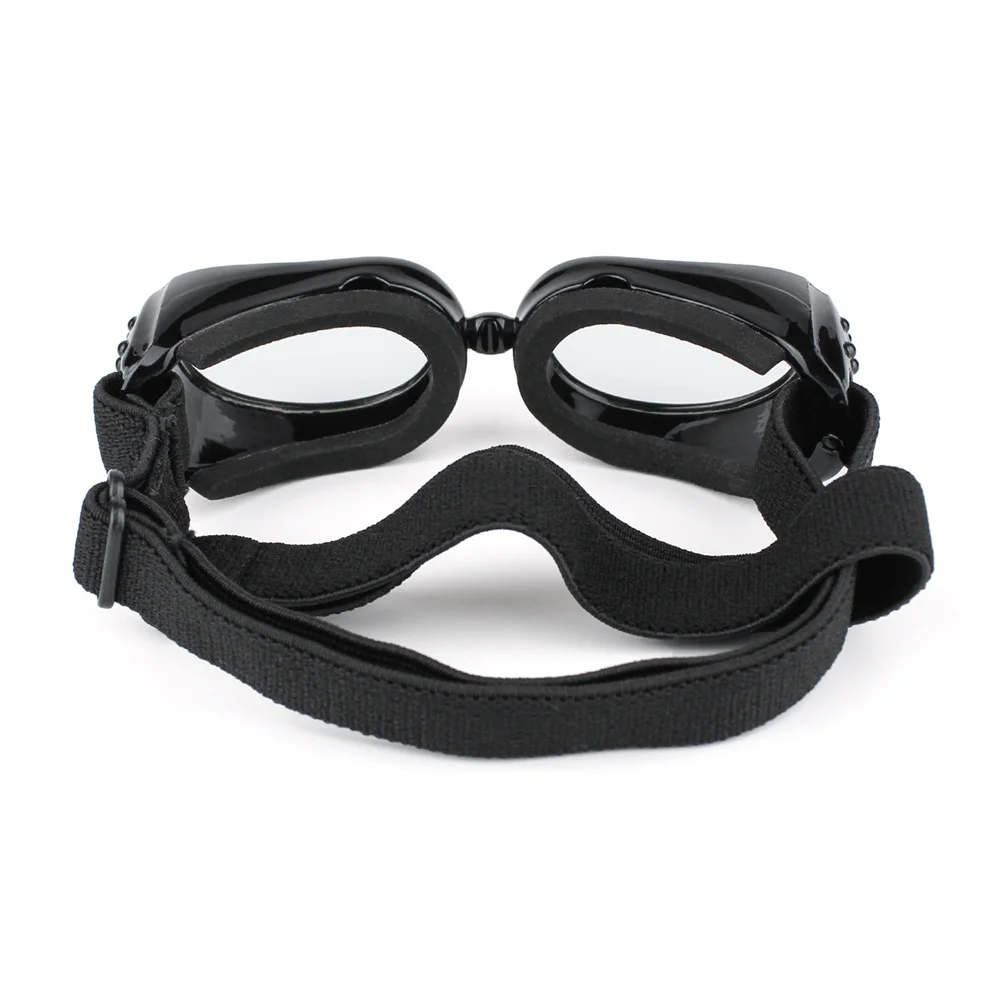 Retro Pilotenbrille für kleine Hunde, Fahrradbrille für Haustiere, Yorkshire Pinscher Sonnenbrille, Fotografie-Zubehör für Haustiere – Detail 9
