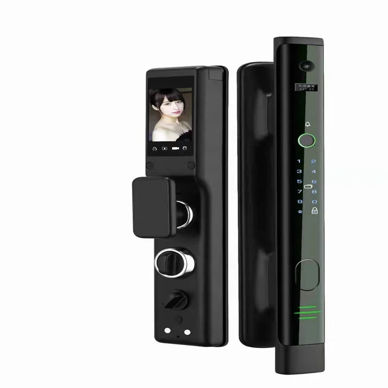 Y-01 Smart Lock Fingerprint Unlock Facial Identification Safe Multiple Unlocking Modes Fully Automatic Password Security Door