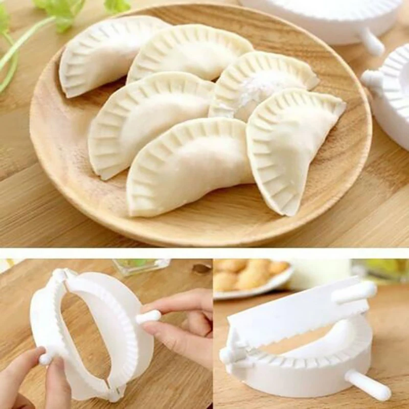 Dumpling Molds Dumpling Maker Plastic Dumplings Tools DIY Dumplings Modeling Machine Kitchen Accessories Jiaozi Maker Gadgets