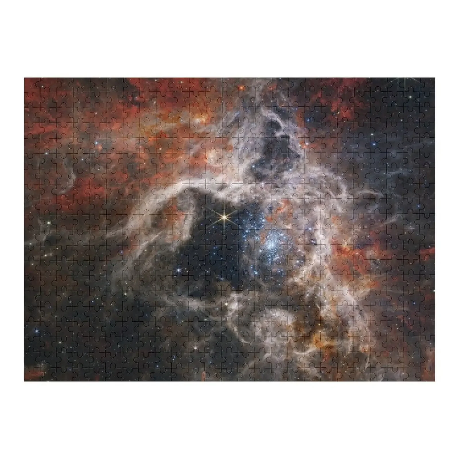 

James Webb Space Telescope Tarantula Nebula (NIRCam Image) JWST Picture Jigsaw Puzzle Personalised Puzzle