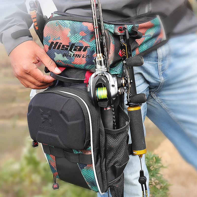 histar mochila multifuncional grande capacidade multi bolso impermeavel tecido oxford bastao de fundicao bolsa lateral para pesca 01