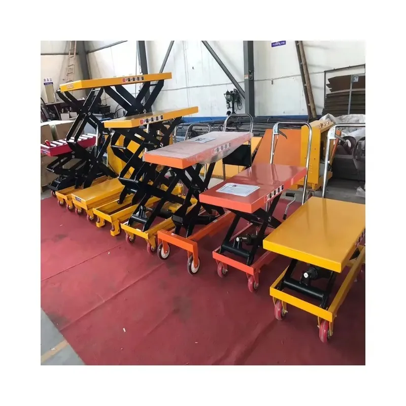 YTYIN Hydraulic Scissor Lift Table Heavy-duty Lifting Height Manual Scissor Lift Table