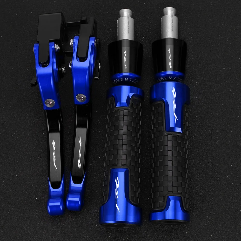 

Motorcycle Accessories FOR YAMAHA FZ6 FAZER 2004-2010 2009 2008 Brake Clutch Levers Handlebar Grip Handles bar Hand Grips