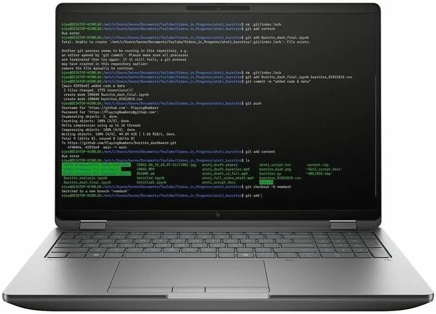 

HP ZBook Fury WQXGA - Intel Core Ultra 7 255HX - 32 ГБ - 1 ТБ SSD - цвет Meteor Silver - чип Intel WM880 - 2560 x 1600 - Windows