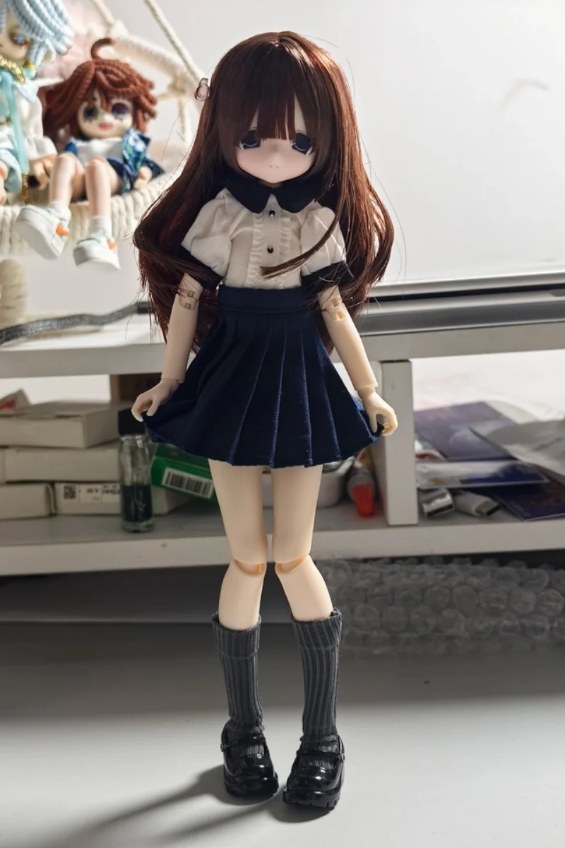 Blythe Doll Clothing Accessories Pleated Skirt Ob22 Ob24 1/8 Articulated Doll Azone 30cm Doll Clothing