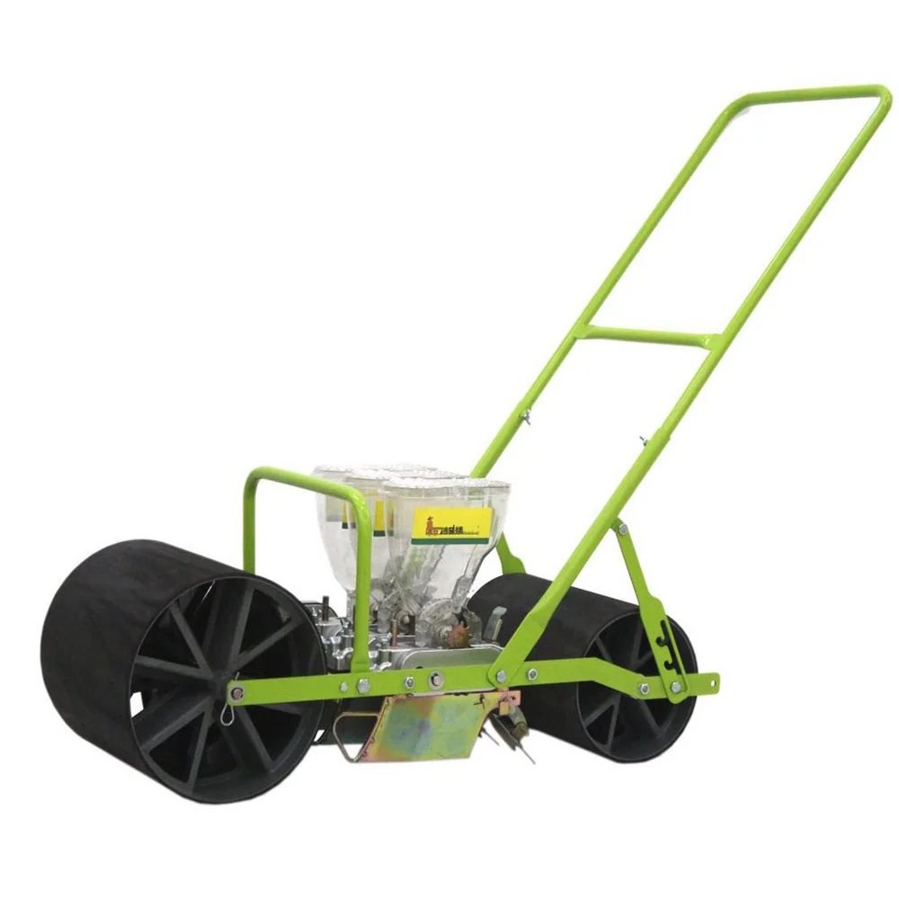 Vegetable seeder manual push type coriander, cabbage, radish, scallion, spinach, celery, electric