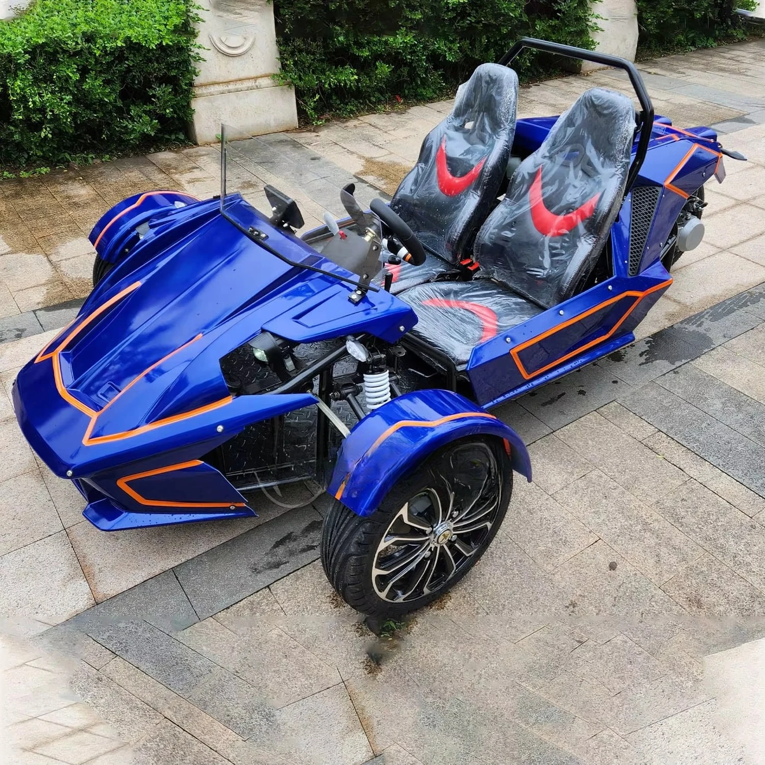 off-road vehicle tricycle motorcycle 3 wheels 350CC car ZTR