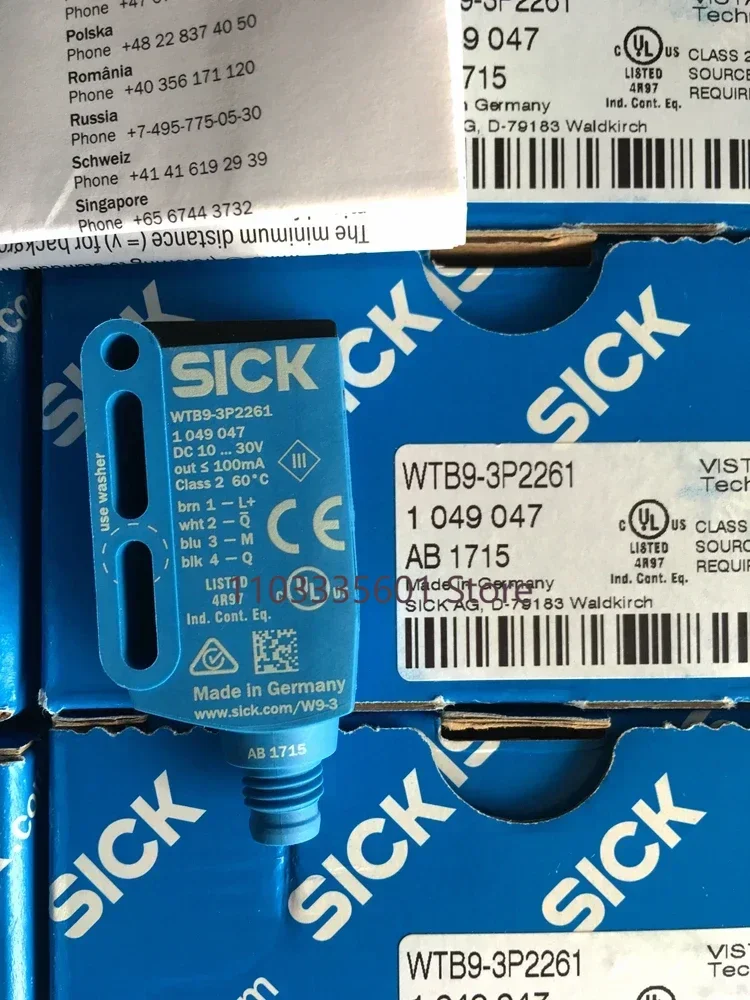 

SICK diffuse reflection photoelectric sensor WTB9-3P2261