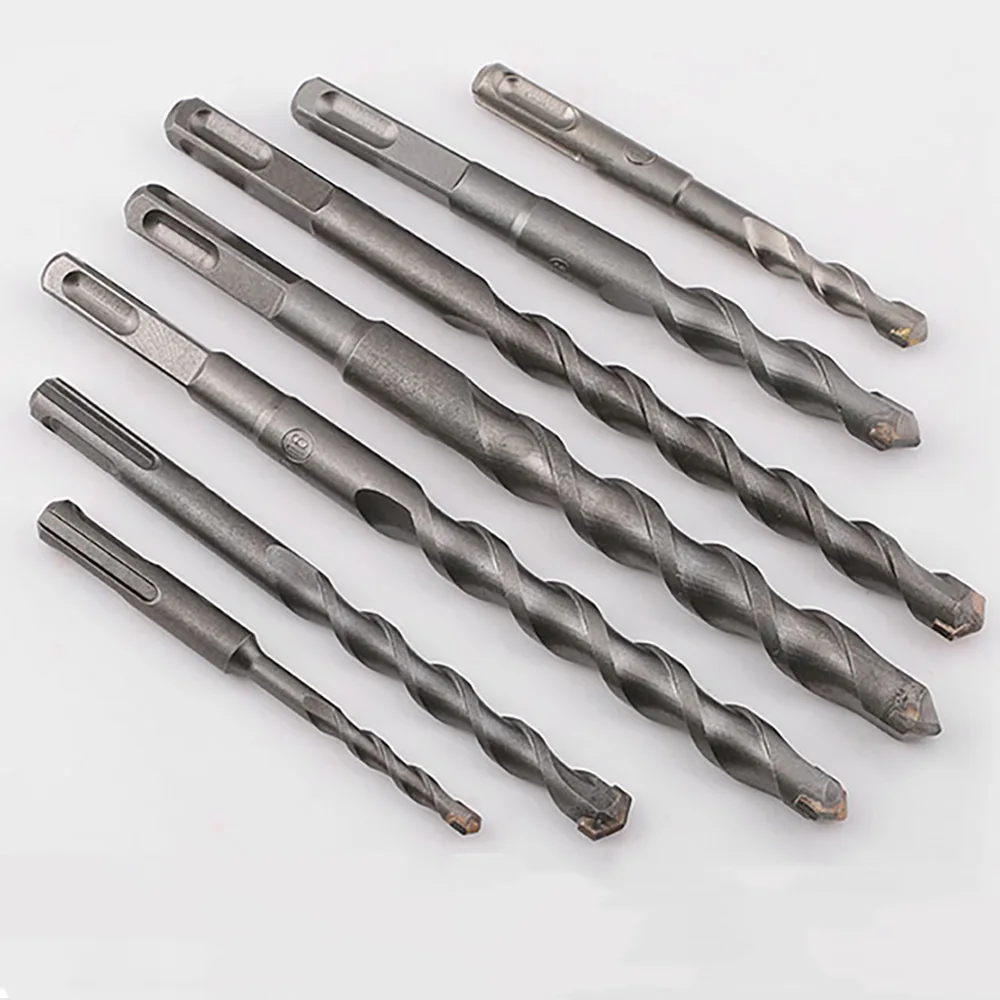 M6M8M10M12M14M16M18M22M25 Round Square Handle Concrete And Cement Drills Chrome Vanadium Steel Impact Rotary Electric Drill Bits