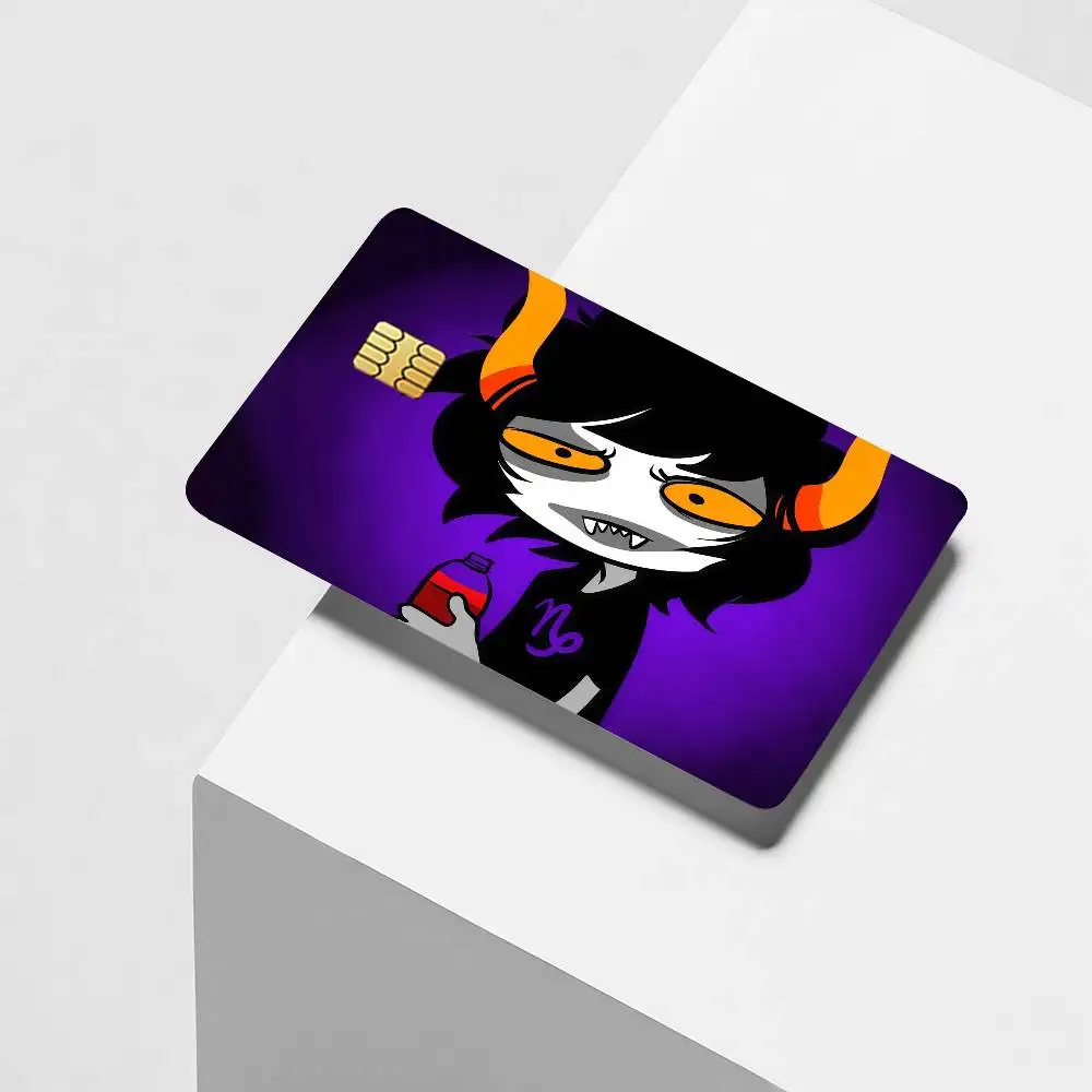 C-Character Gamzees M-Makaras Credit Card Decorative Card Stickers Suitable For Bank Cards Metro Transit Anti-scratch Gift 4PCS