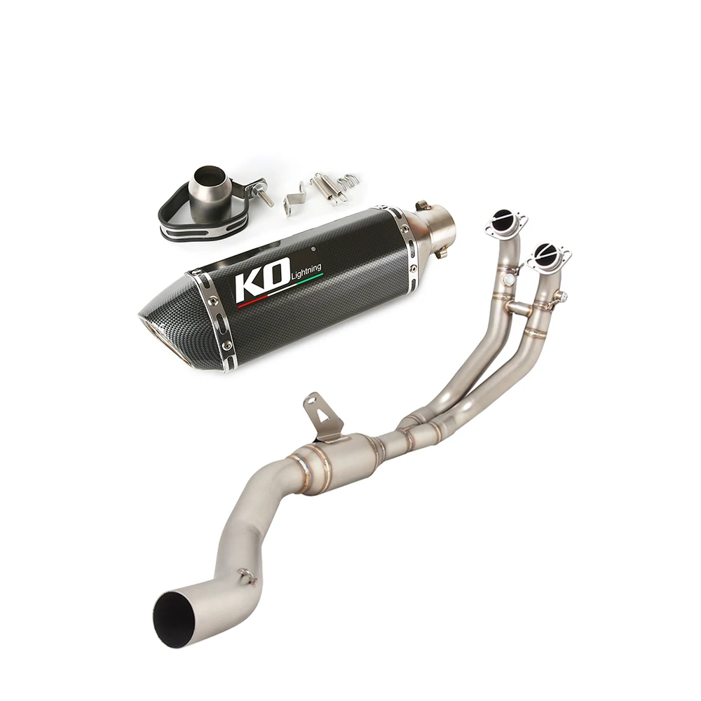 For Appilia RS 660 2021-2025 Motorcycle Full Exhaust Escape System 51mm Muffler Header Pipe Removable DB Killer