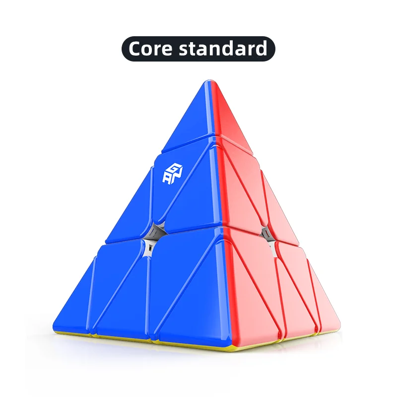 Gan Pyraminx 36 Magneten Speed Magnetische Piramide Puzzel Stickerloze Driehoek Kubus Met Extra Ges (Explorer)