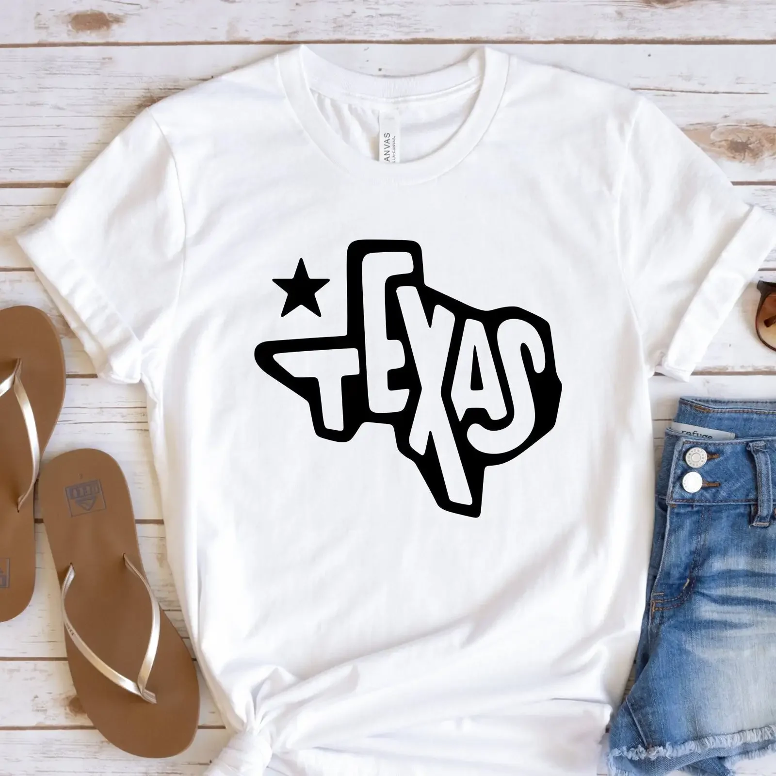 Lone Star Texas State Map T Shirt Pride Casual for Proud Texan Lover vintage Washed Comfortable Unisex Stretched graphic