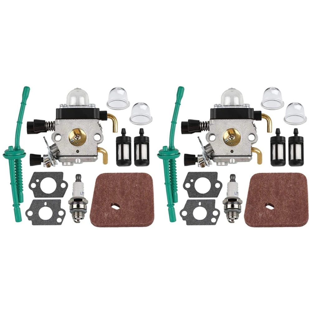 AT19-2X Carburetor For STIHL FS55 FS55R FS38 FS45 FS46 KM55 HL45 FS45L FS45C FS46C FS55C FS55RC String Trimmer Weed Eater