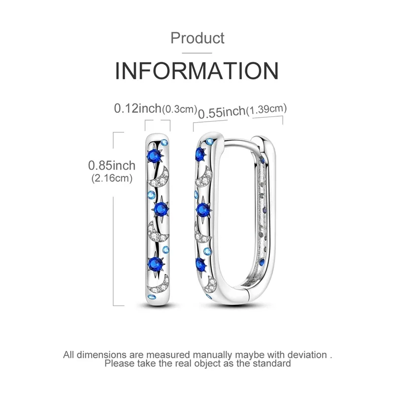 925 Sterling Silver Cat Star Picking Four Leaf Clover Earrings Fit Original Charms Hoop for Women Earring Fine Jewelry Gifts